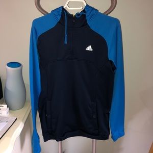 Adidas climacool half zip hoodie sweater